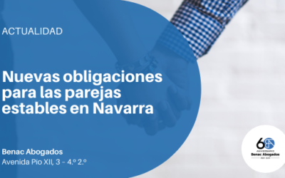 Nuevas obligaciones para las parejas estables en Navarra