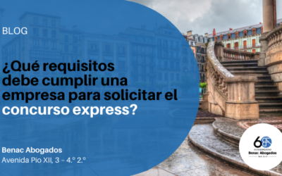 ¿Qué requisitos se deben cumplir para solicitar el concurso express?