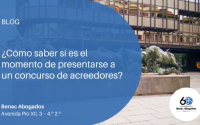 ¿Cómo saber si es el momento de presentarse a un concurso de acreedores?