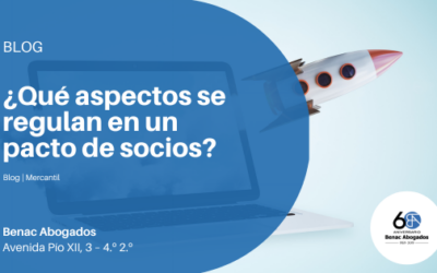 ¿Qué aspectos se regulan en un pacto de socios?