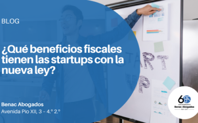 ¿Qué beneficios fiscales tienen las startups con la nueva ley?